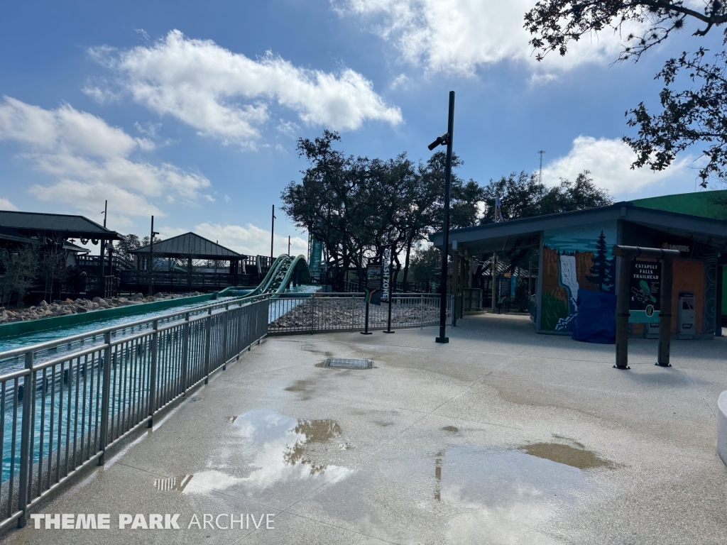 Catapult Falls at SeaWorld San Antonio