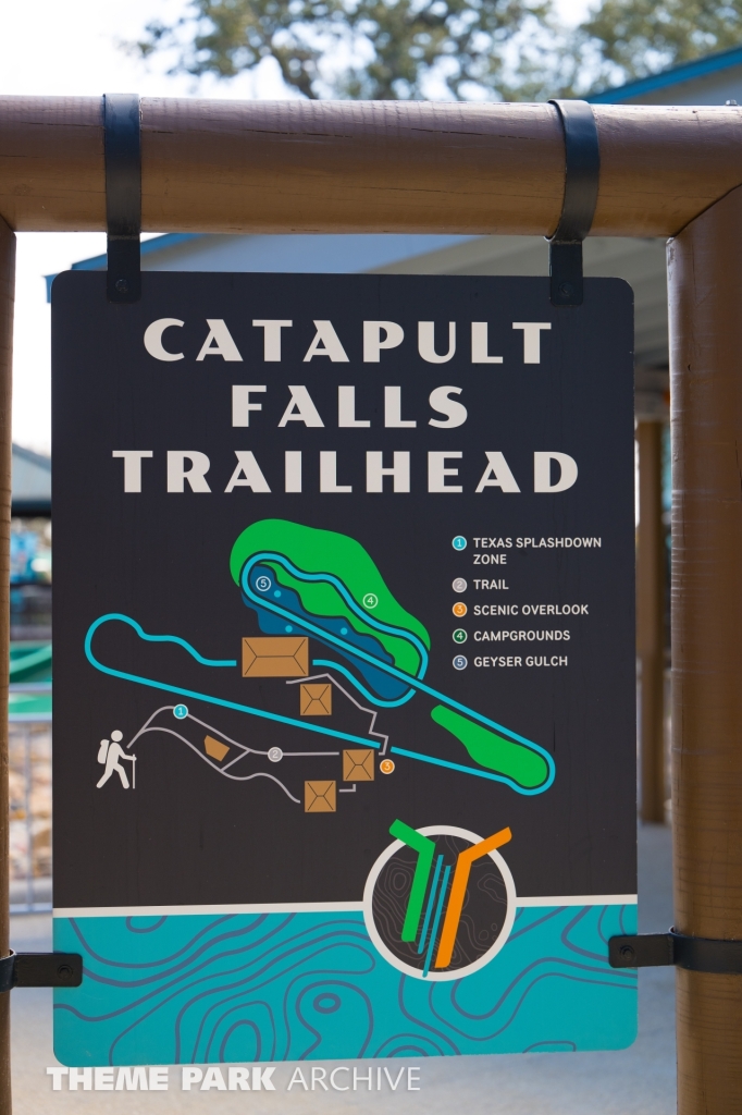 Catapult Falls at SeaWorld San Antonio