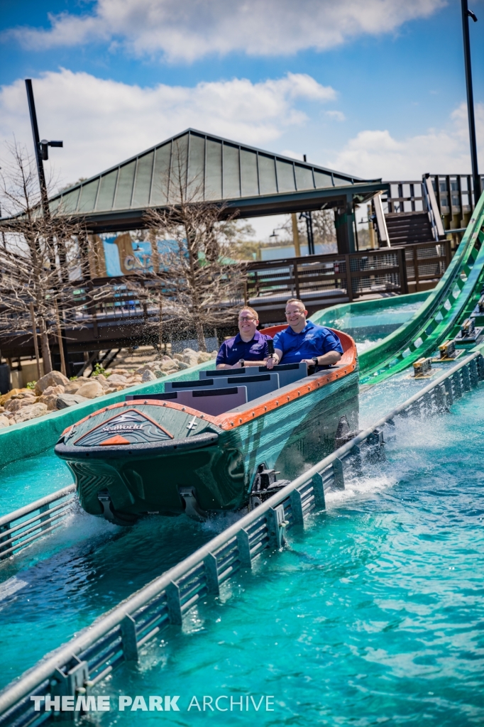 Catapult Falls at SeaWorld San Antonio