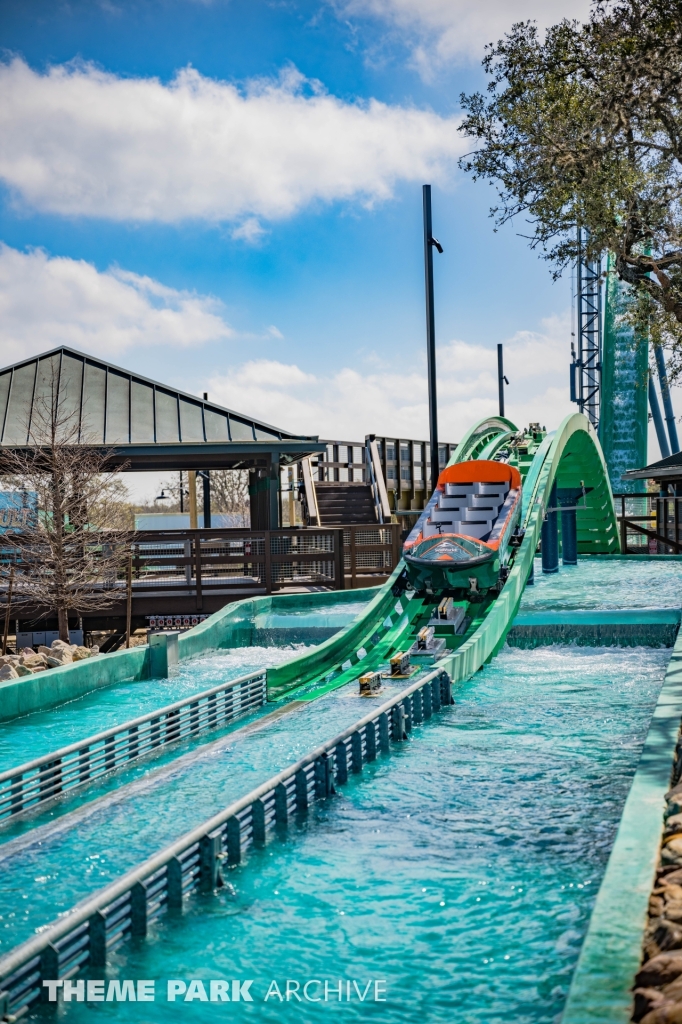 Catapult Falls at SeaWorld San Antonio