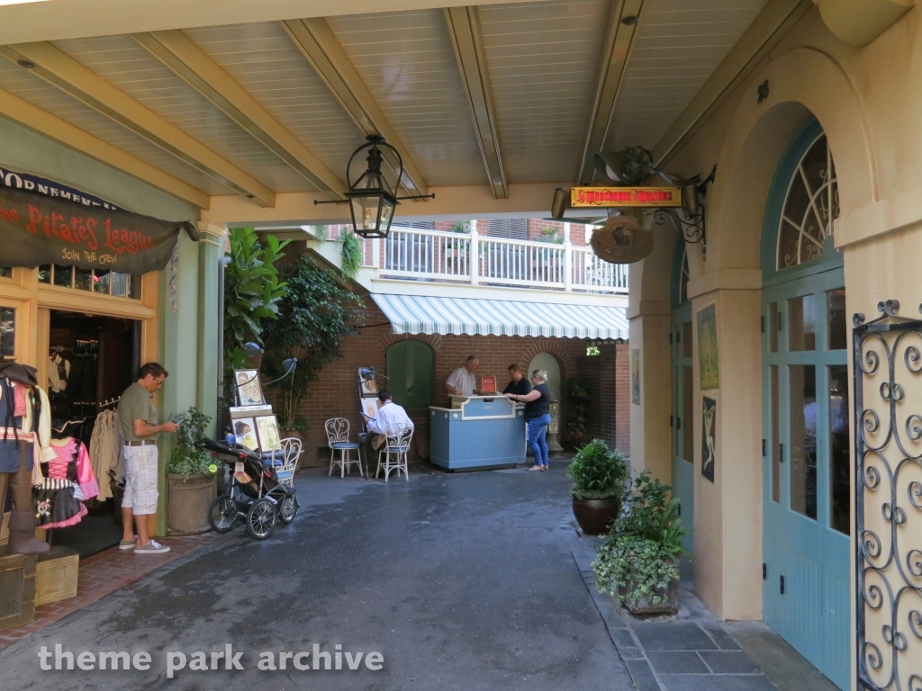 New Orleans Square at Disney California Adventure