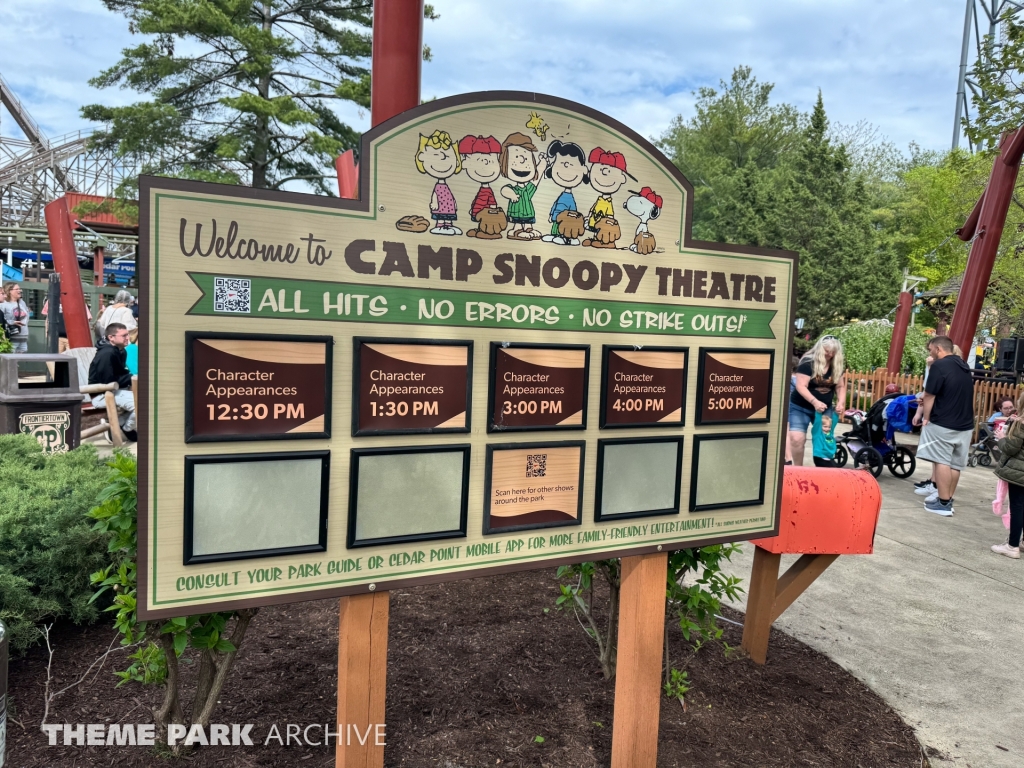 Camp Snoopy at Cedar Point