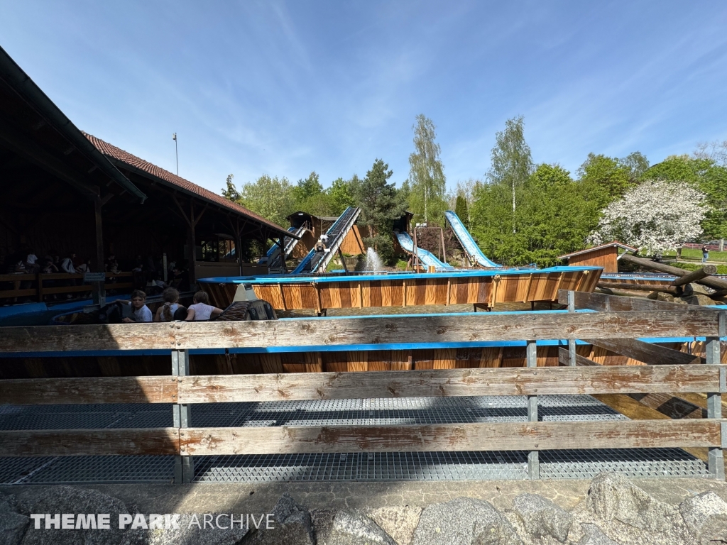 Wildwasserbahn at Bayern Park