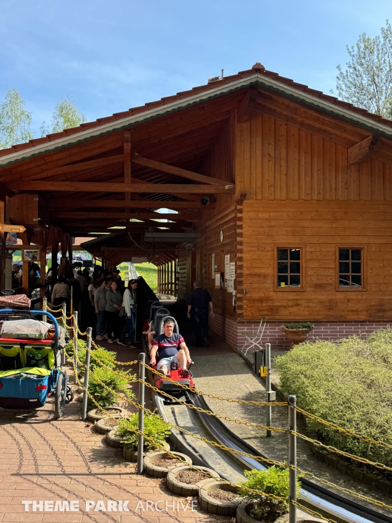 Twinbob Rodelbahn at Bayern Park