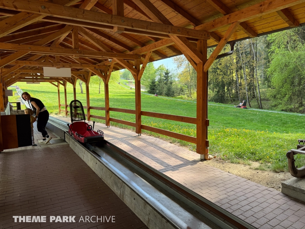 Twinbob Rodelbahn at Bayern Park