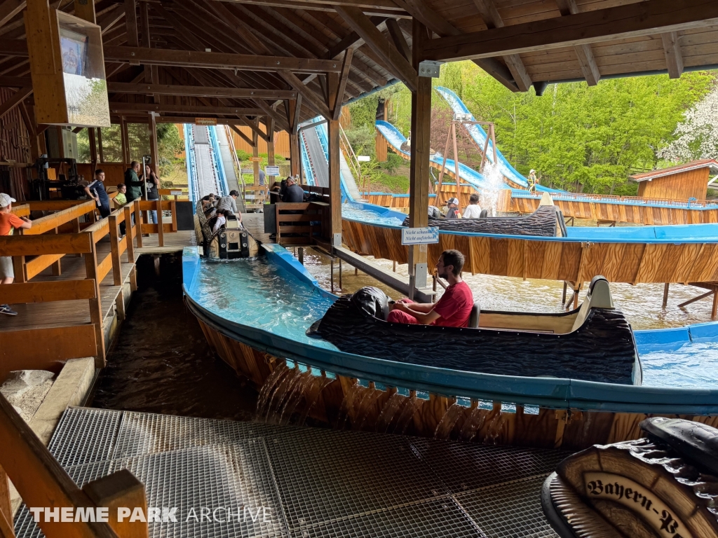 Wildwasserbahn at Bayern Park