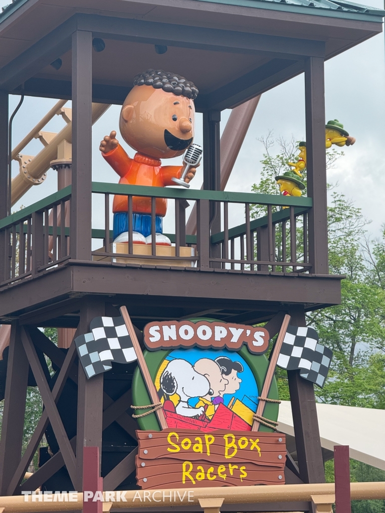 Snoopy's Soap Box Racers at Kings Island