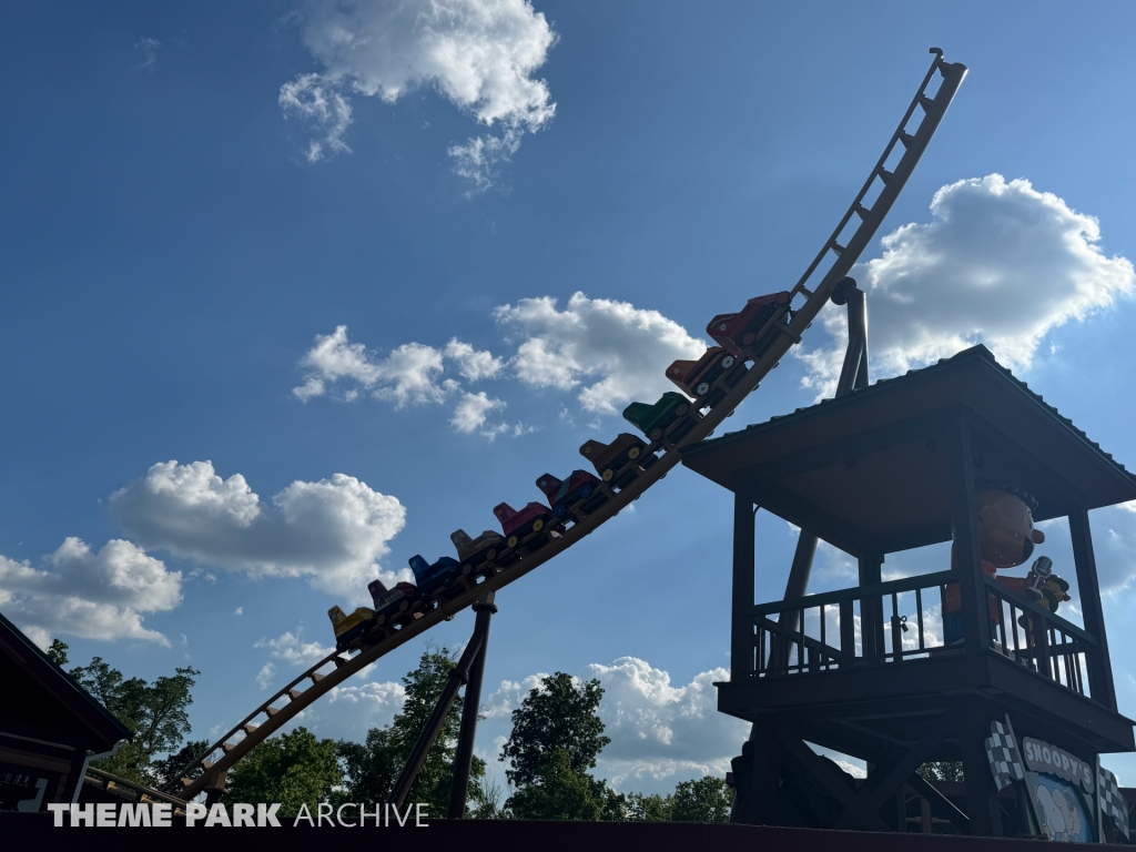 Snoopy's Soap Box Racers at Kings Island