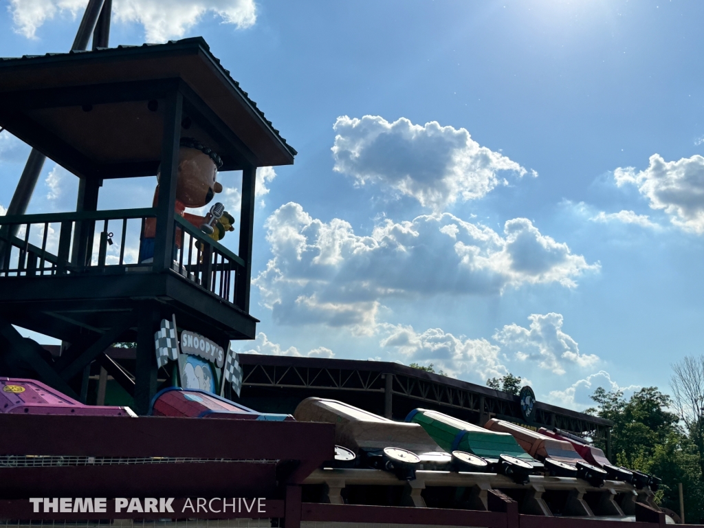 Snoopy's Soap Box Racers at Kings Island