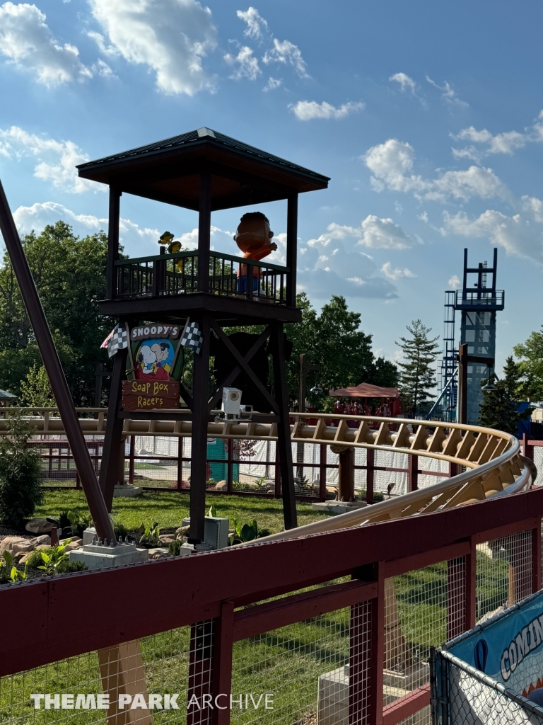 Snoopy's Soap Box Racers at Kings Island