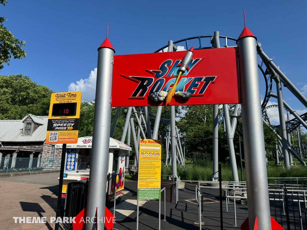 Sky Rocket at Kennywood