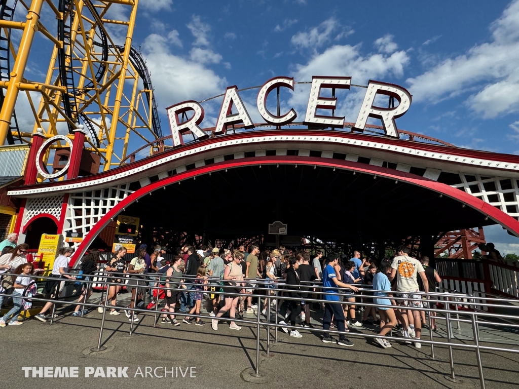 Racer at Kennywood