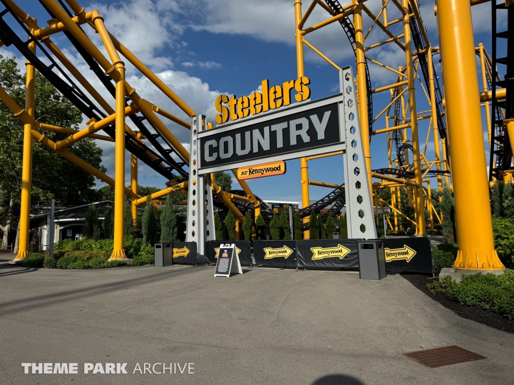 Steel Curtain at Kennywood