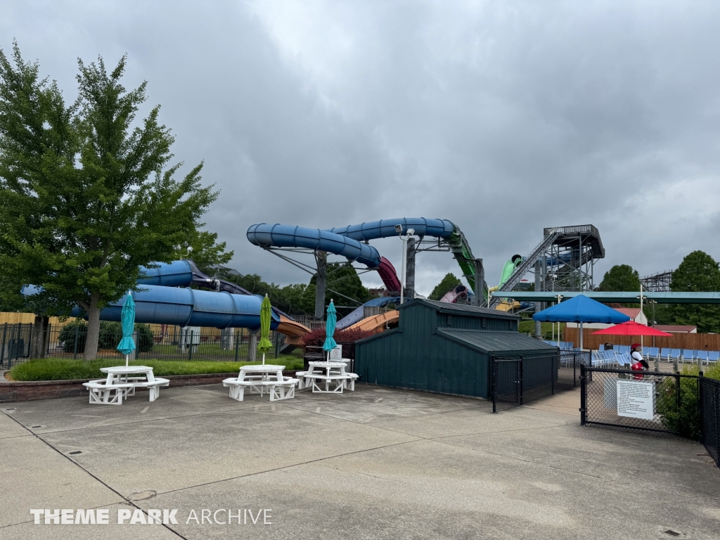 Deluge Water Coaster at Kentucky Kingdom