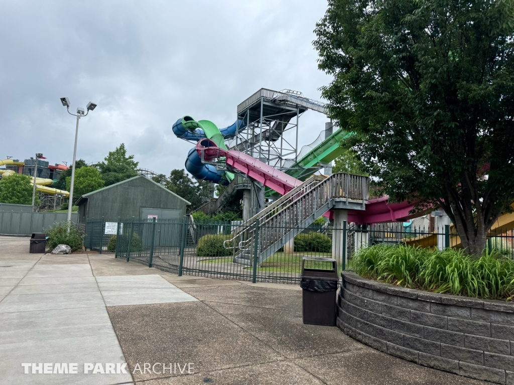 Deluge Water Coaster at Kentucky Kingdom