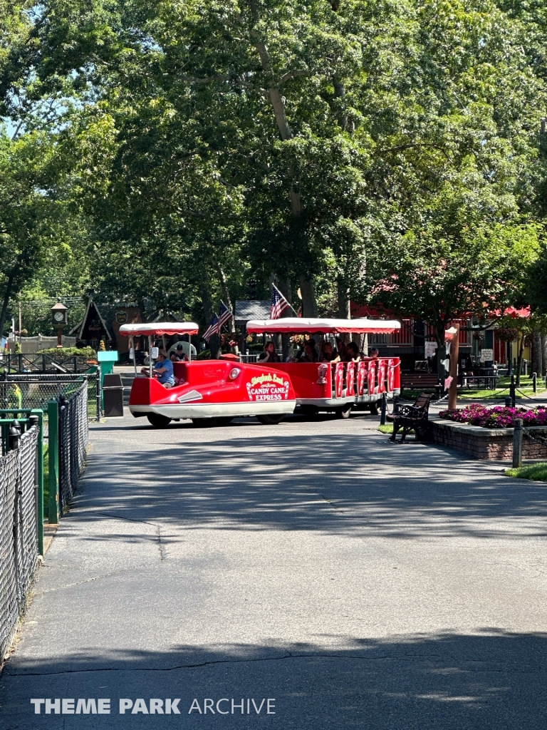 The Candy Cane Express at Storybook Land