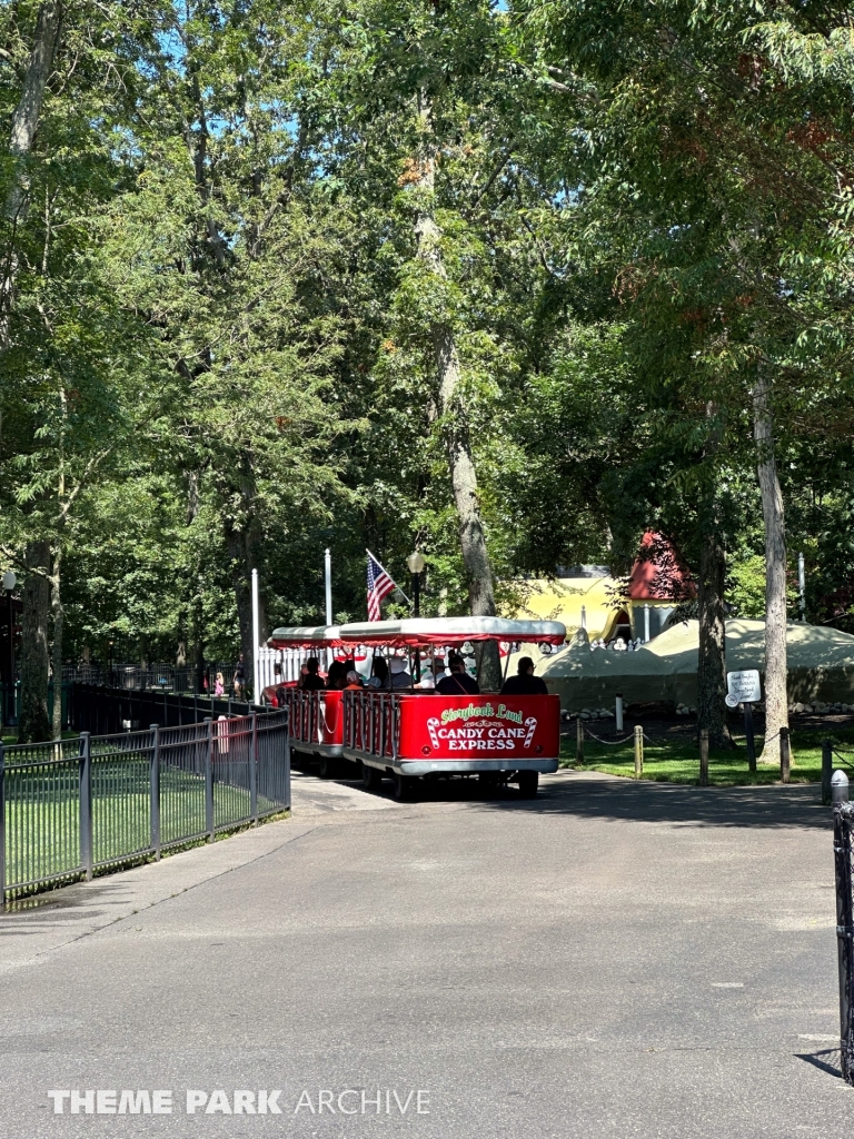 The Candy Cane Express at Storybook Land