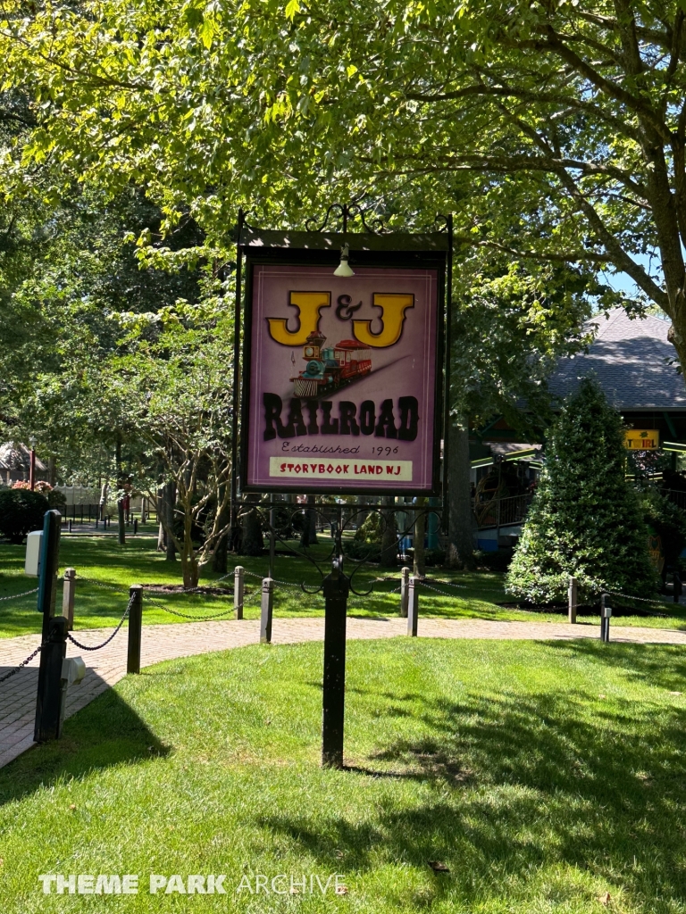 J and J Railroad at Storybook Land