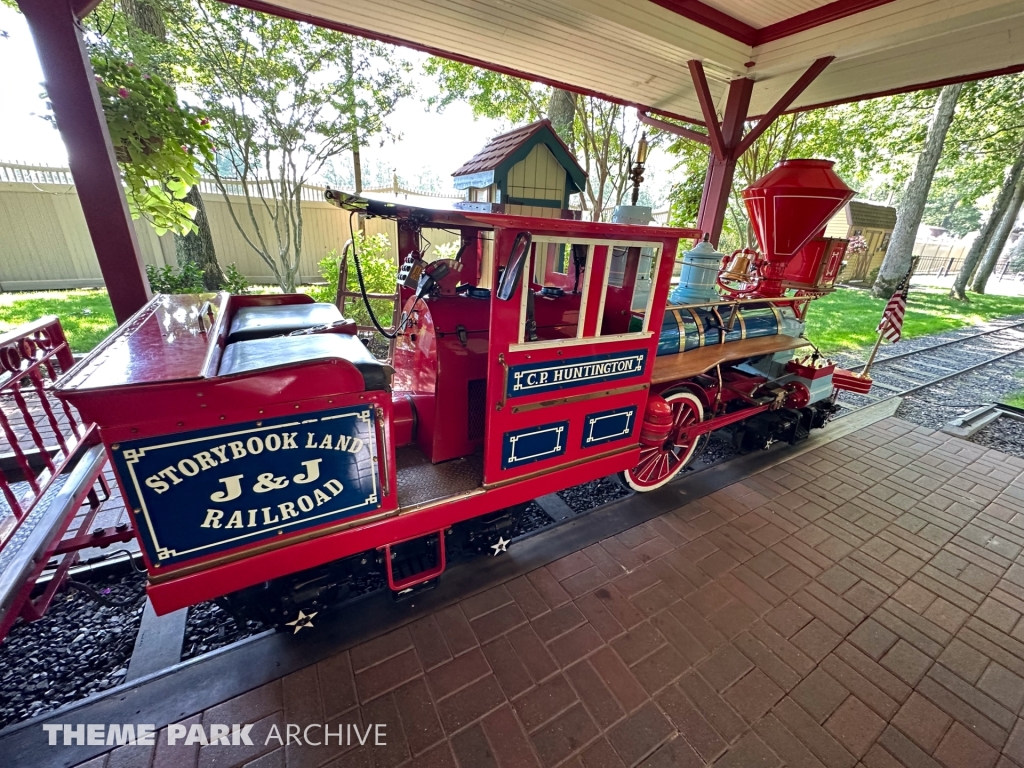 J and J Railroad at Storybook Land