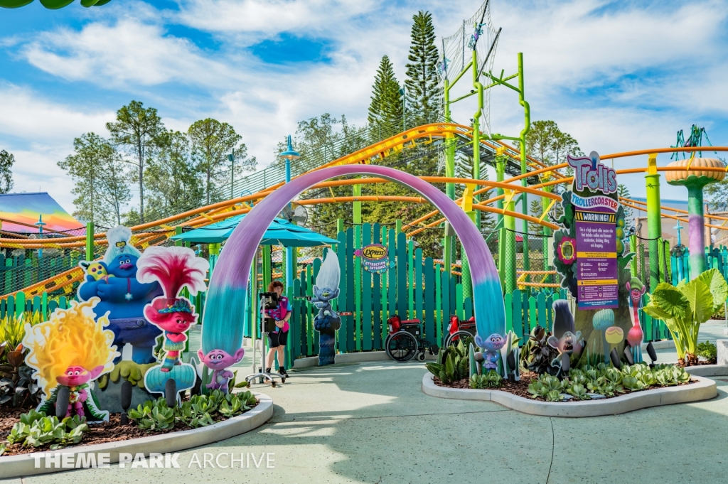 Trolls Trollercoaster at Universal Studios Florida