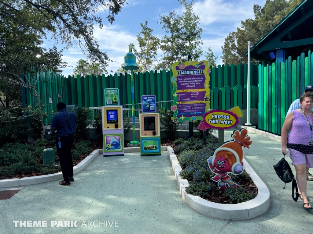 Trolls Trollercoaster at Universal Studios Florida