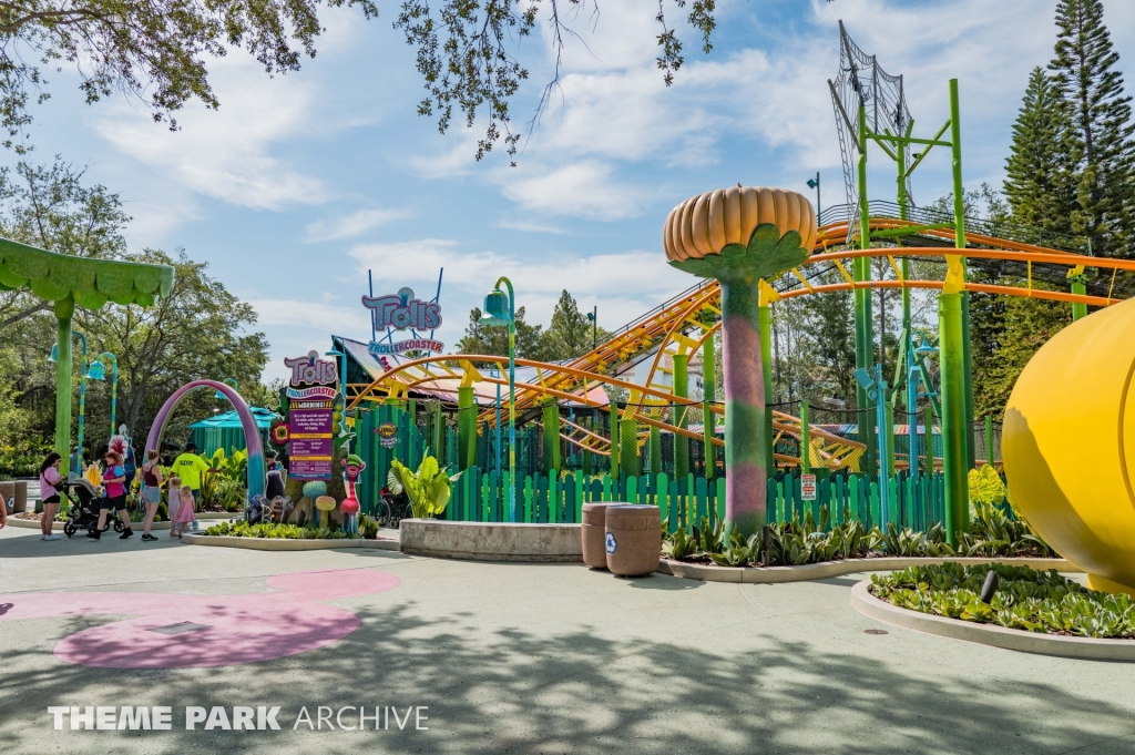 Trolls Trollercoaster at Universal Studios Florida