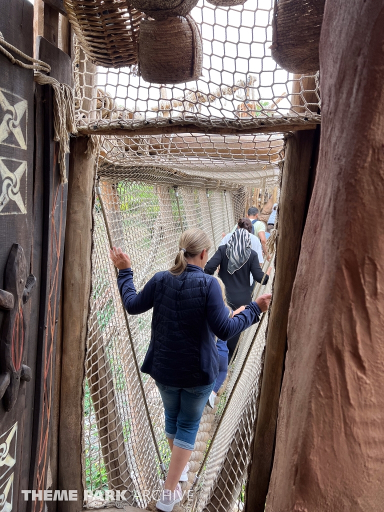 Deep in Africa Adventure Trail at Phantasialand