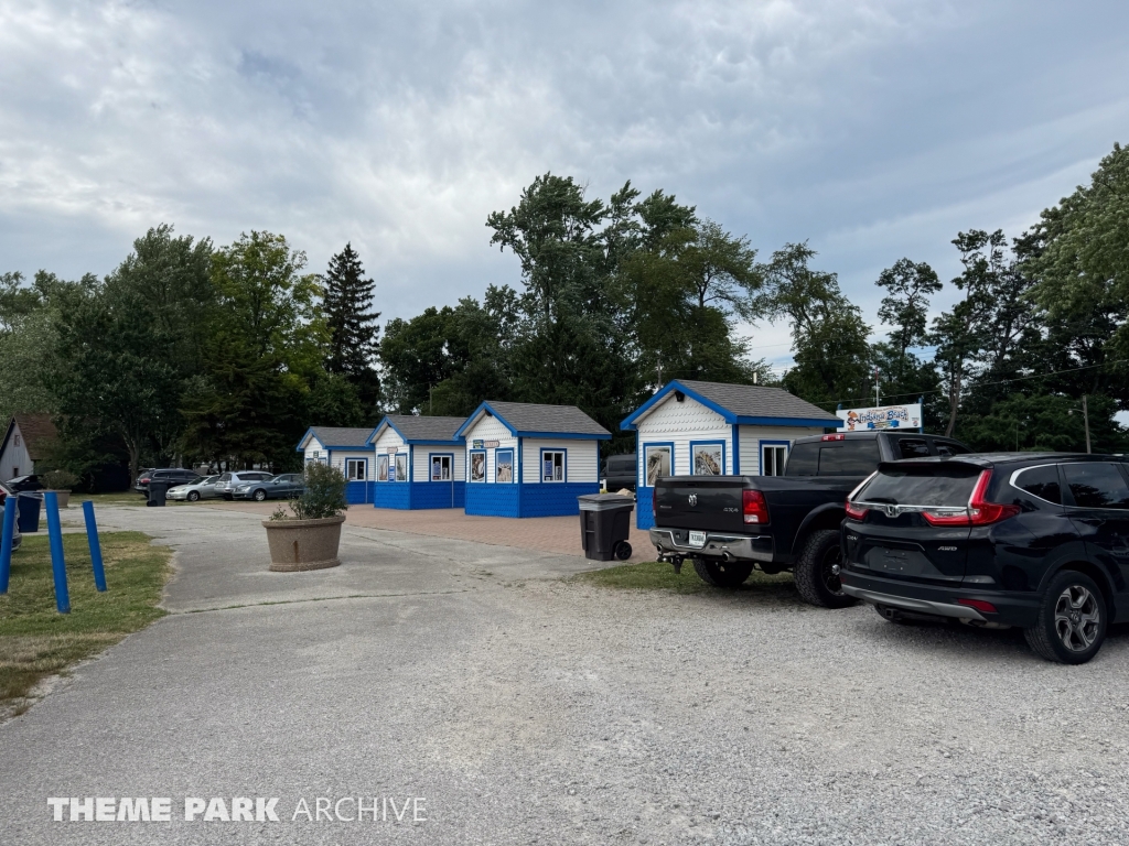 Parking at Indiana Beach