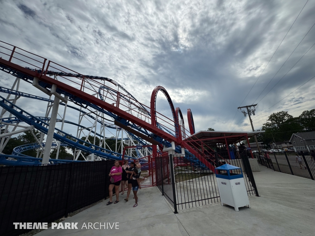 All American Triple Loop at Indiana Beach