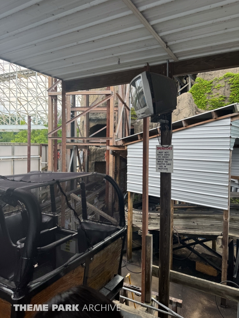 Lost Coaster of Superstition Mountain at Indiana Beach