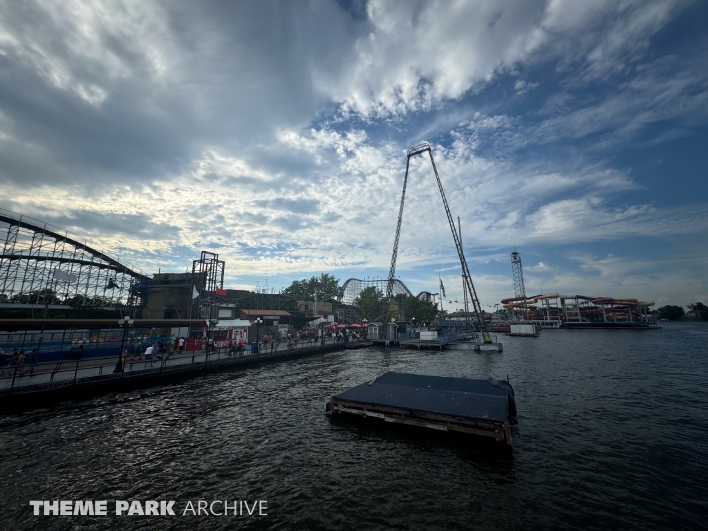 Sky Coaster at Indiana Beach