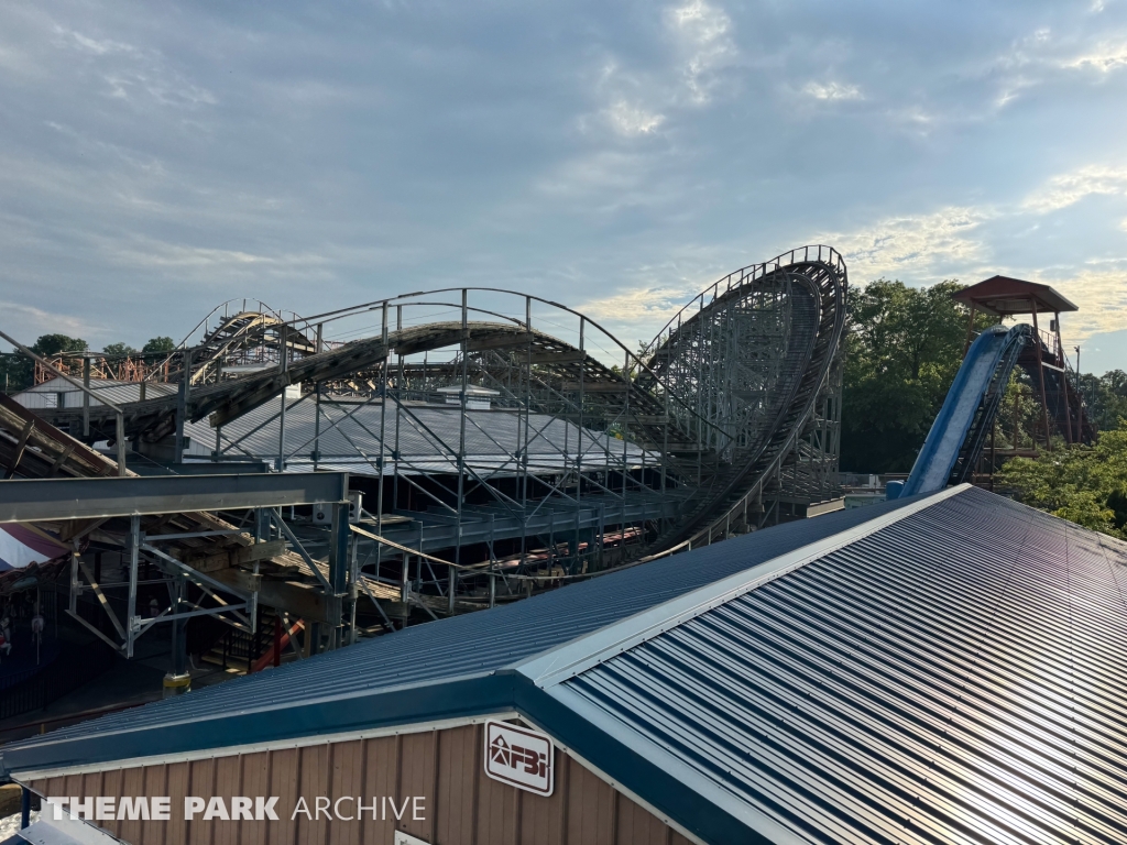 Cornball Express at Indiana Beach