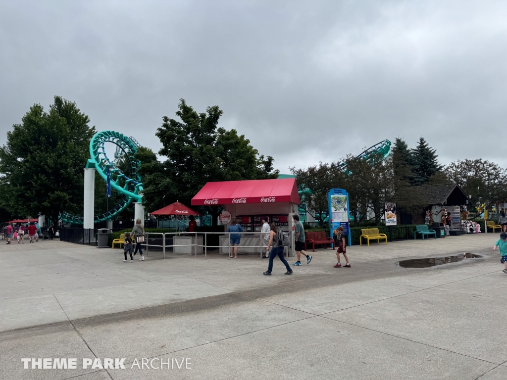 Corkscrew at Michigan's Adventure