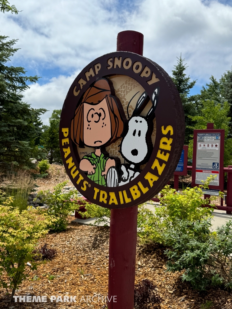 Peanuts Trailblazers at Michigan's Adventure