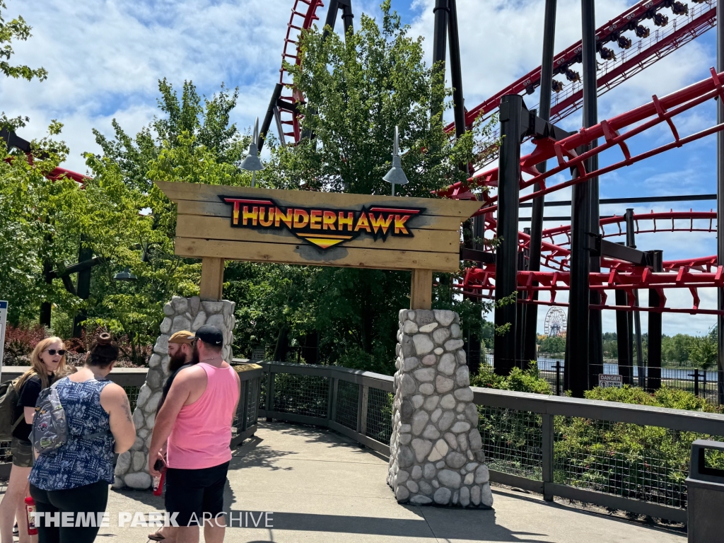 Thunderhawk at Michigan's Adventure