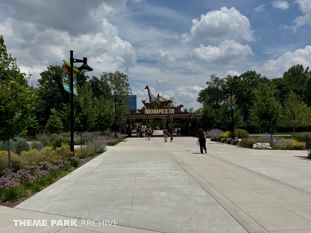 Entrance at Indianapolis Zoo