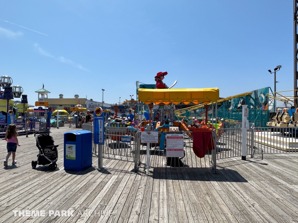 Kiddie Rides at Jenkinson's Boardwalk