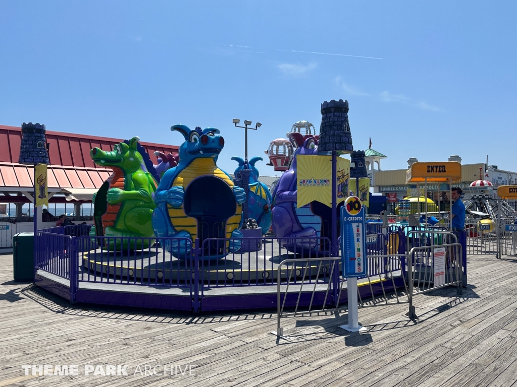 Kiddie Rides at Jenkinson's Boardwalk