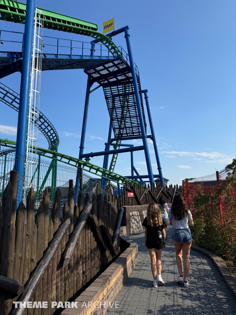 RMF Dragon Roller Coaster at Energylandia