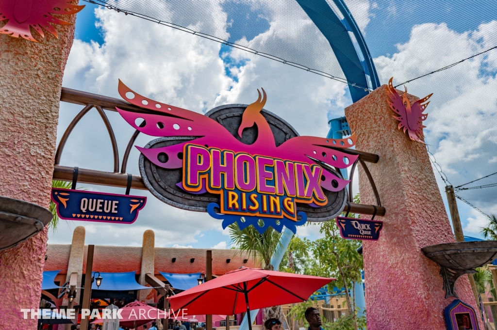 Phoenix Rising at Busch Gardens Tampa