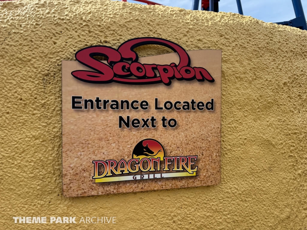 Scorpion at Busch Gardens Tampa