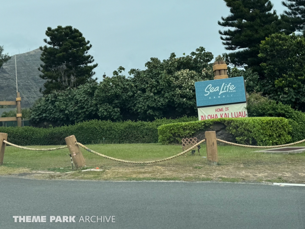 Parking at Sea Life Park Hawaii