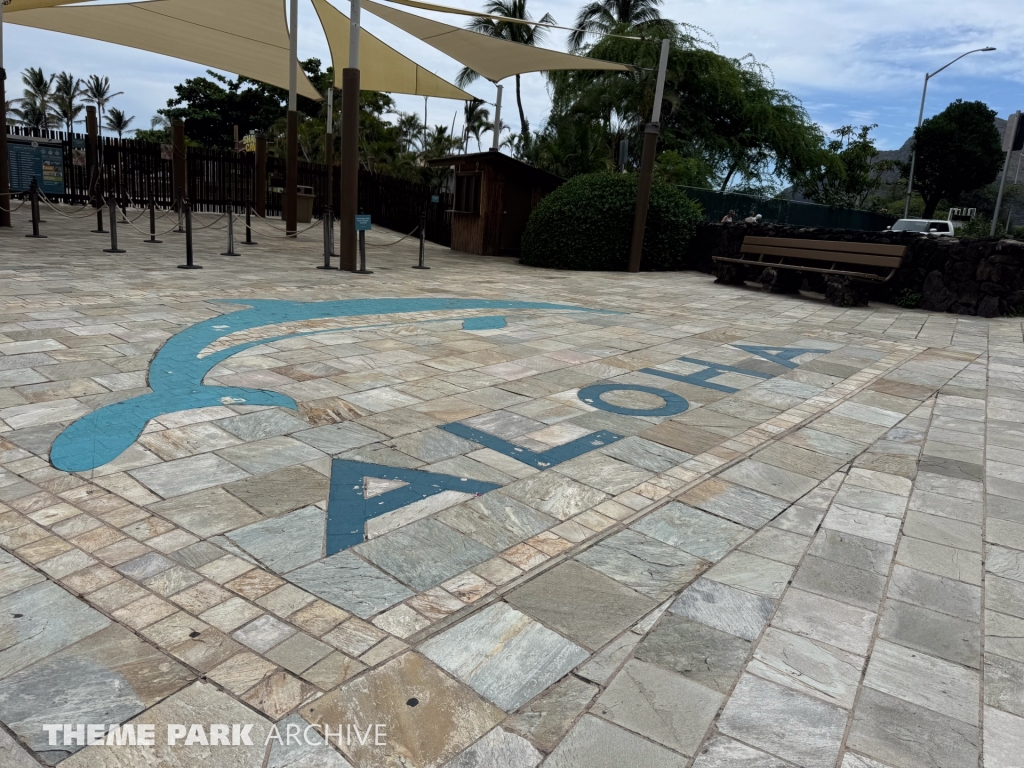 Entrance at Sea Life Park Hawaii