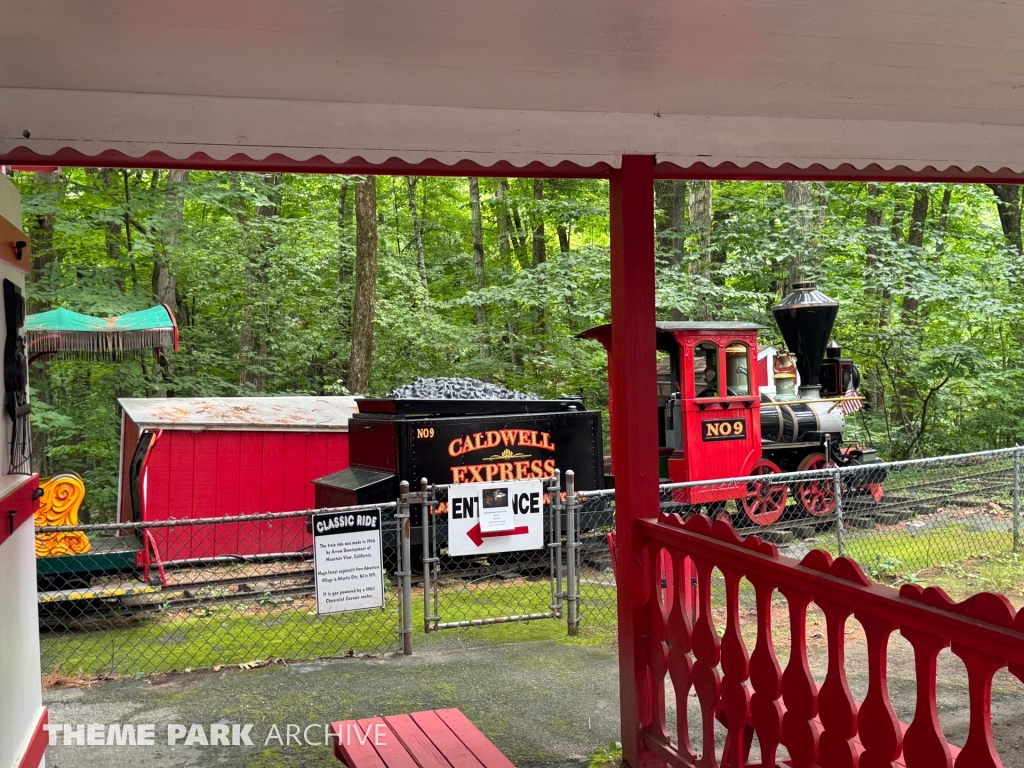 Train Ride at Lake George Expedition Park