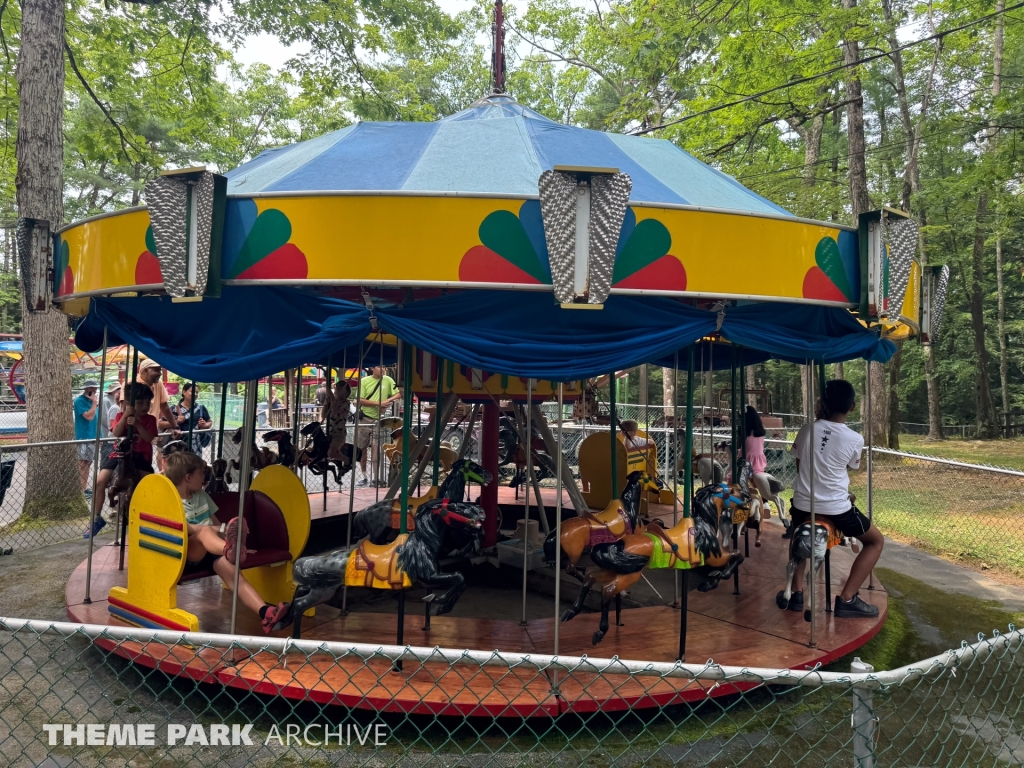 Mini Merry Go Round at Lake George Expedition Park