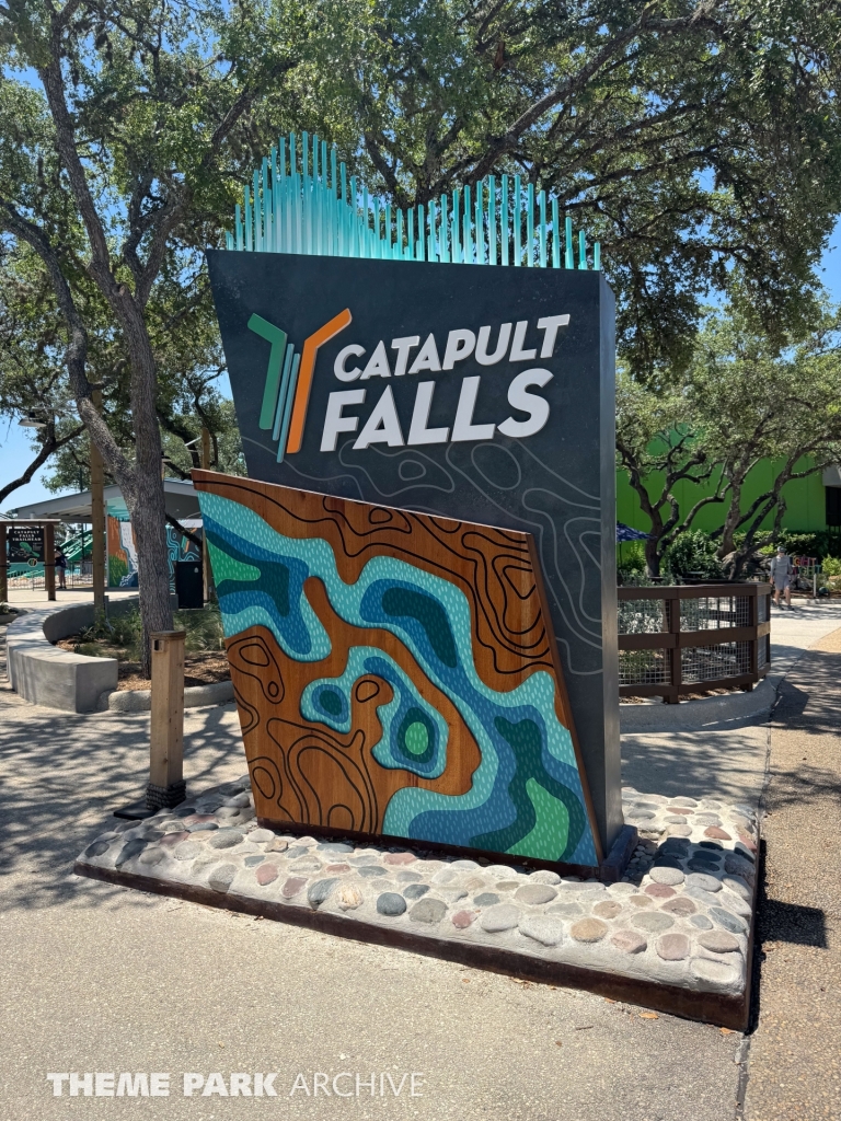 Catapult Falls at SeaWorld San Antonio