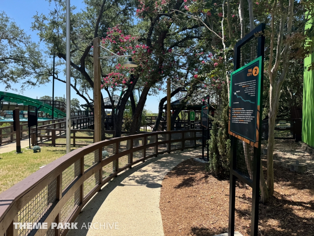 Catapult Falls at SeaWorld San Antonio