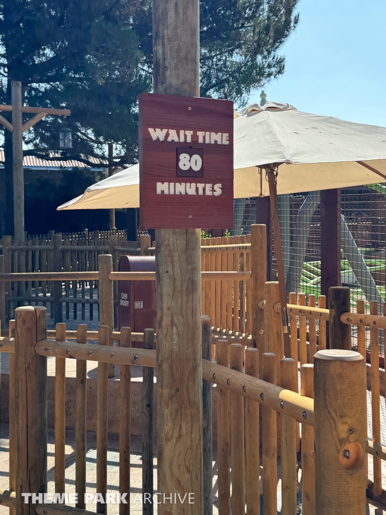 Snoopy's Tenderpaw Twister Coaster at Knott's Berry Farm