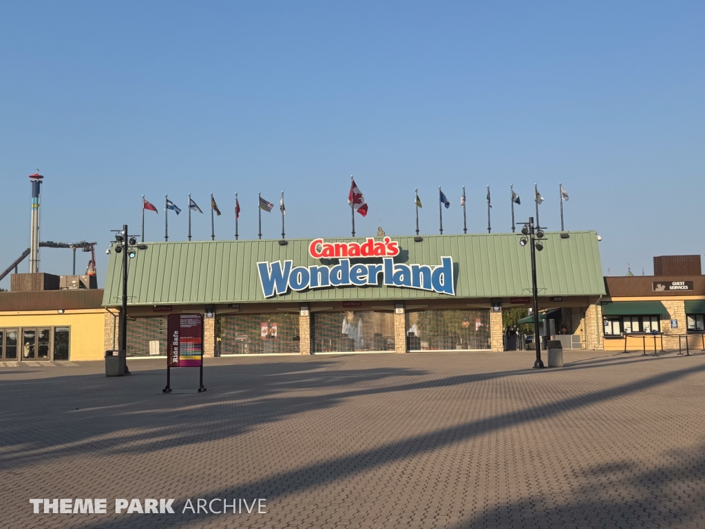 Entrance at Canada's Wonderland