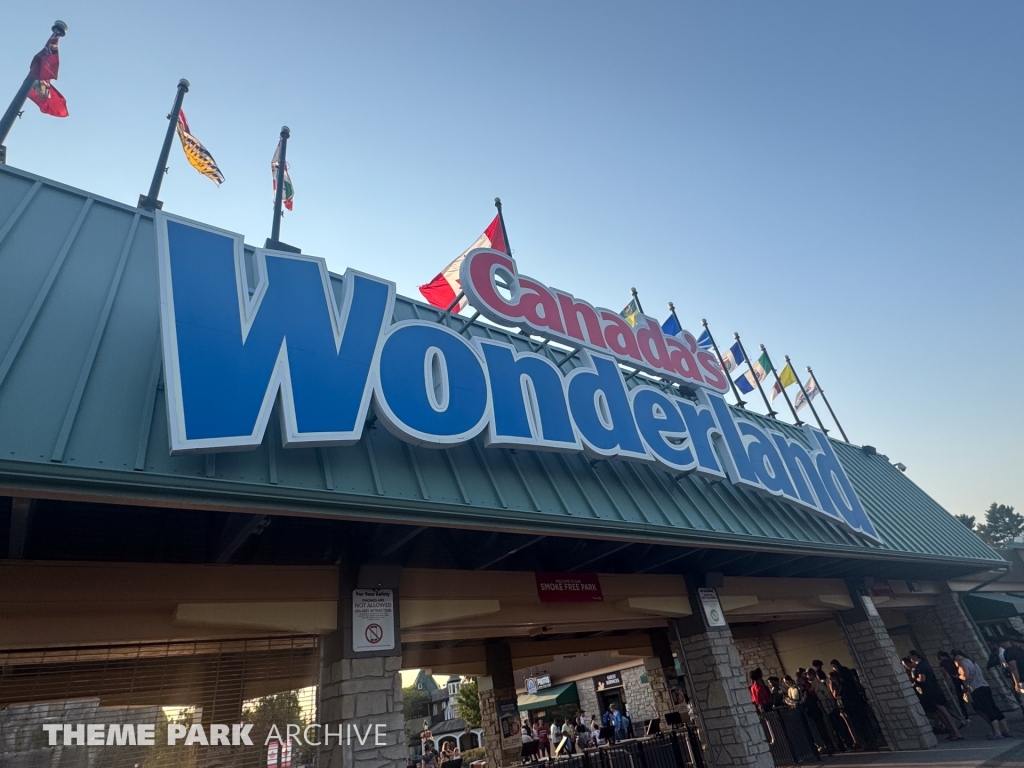 Entrance at Canada's Wonderland